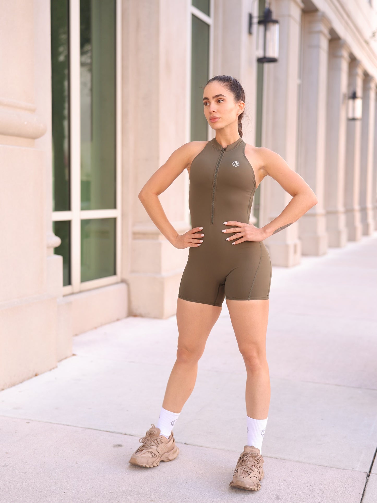 Track Mini Jumpsuit