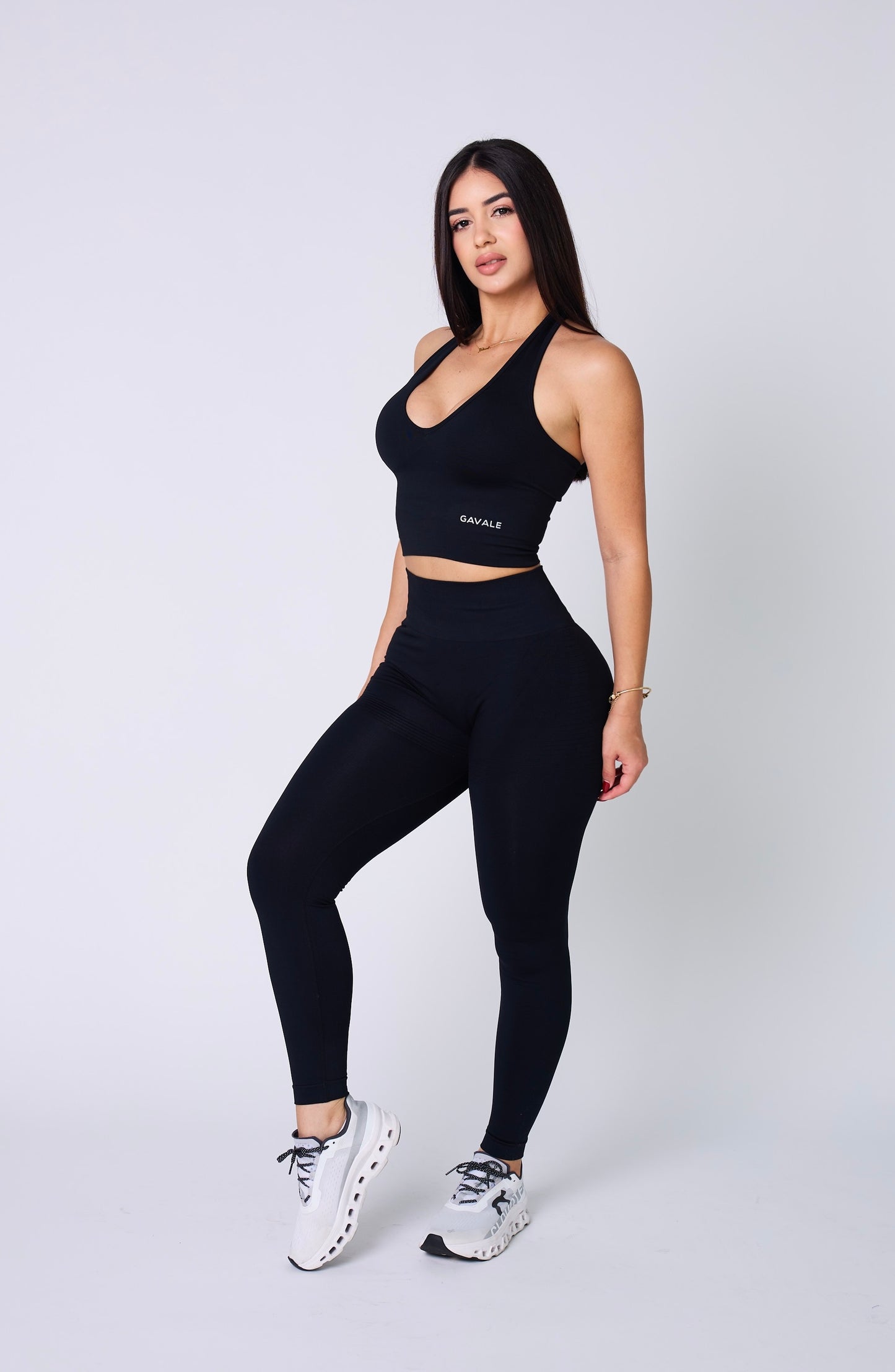 Contour Series Jacket + Top + Shorts + Leggings ( 4 Piece Set Deal )