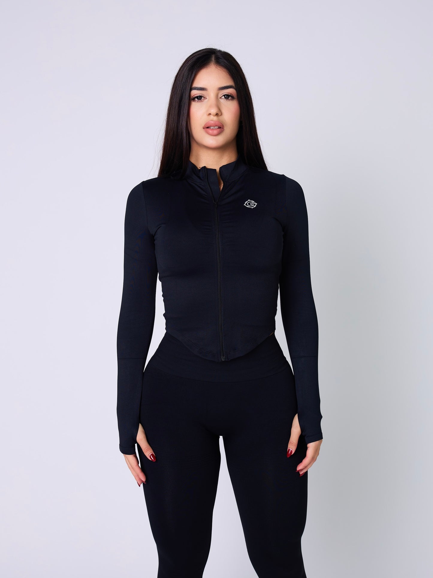 Contour Series Jacket + Top + Shorts + Leggings ( 4 Piece Set Deal )