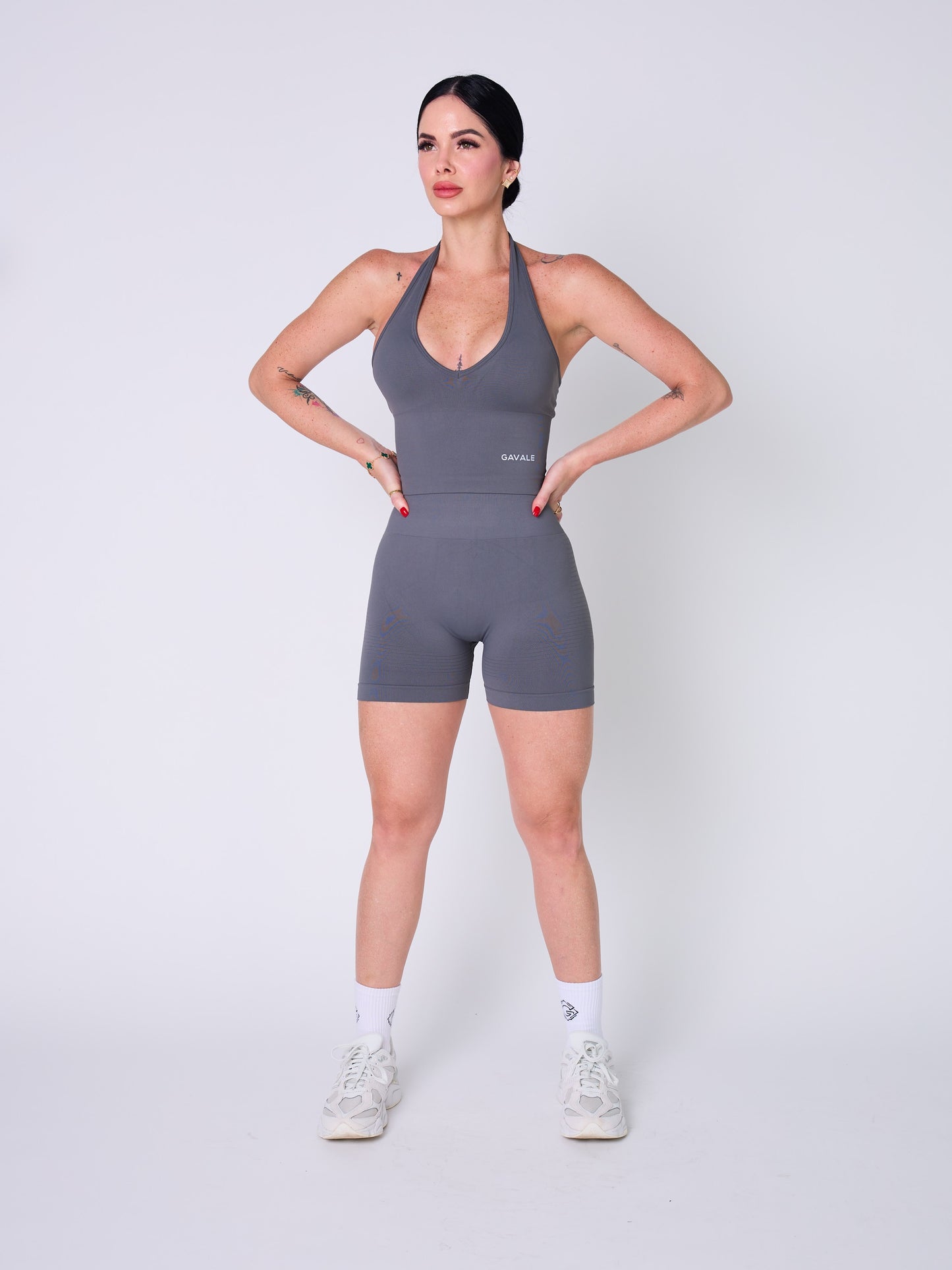 Contour Series Top + Biker Short Set